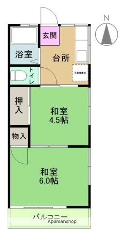 同じ建物の物件間取り写真 - ID:207001189168