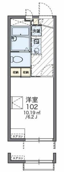 神奈川県川崎市多摩区堰３丁目(賃貸マンション1K・1階・19.87㎡)の写真 その2