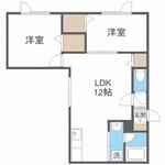 札幌市南区定山渓温泉東４丁目 2階建 築6年のイメージ