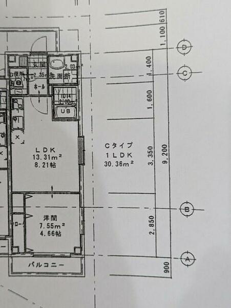 あいプラザ別府 302｜福岡県福岡市城南区田島２丁目(賃貸アパート1LDK・3階・30.40㎡)の写真 その2