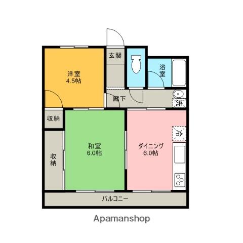 同じ建物の物件間取り写真 - ID:242001494745