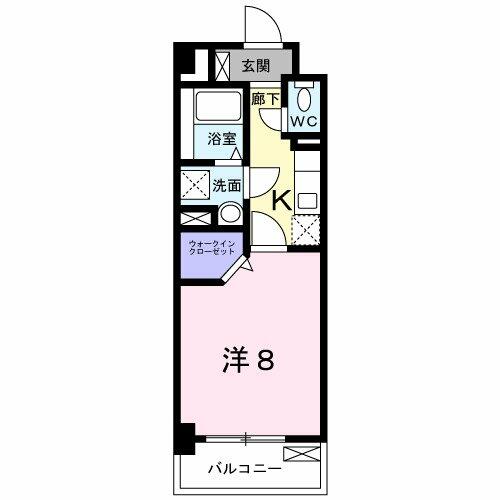 柏葉館 207｜愛知県名古屋市昭和区白金１丁目(賃貸マンション1K・2階・28.60㎡)の写真 その2