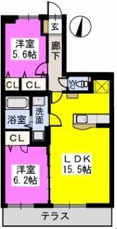 同じ建物の物件間取り写真 - ID:240027471553