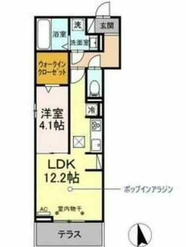 同じ建物の物件間取り写真 - ID:223032328581