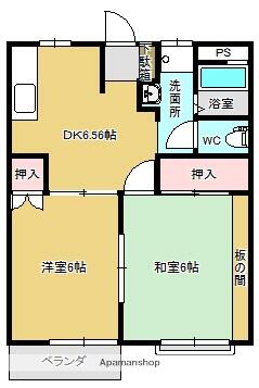 同じ建物の物件間取り写真 - ID:207001200833