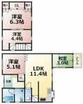 大今里３丁目貸家のイメージ