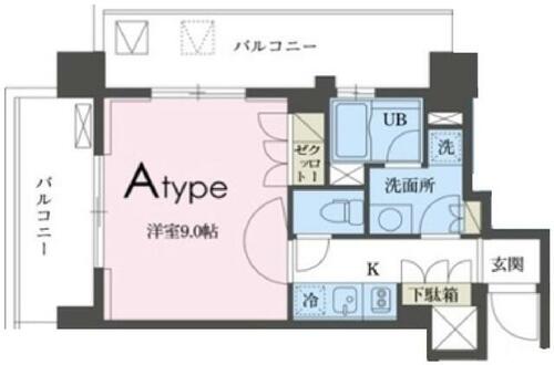 同じ建物の物件間取り写真 - ID:213105534606