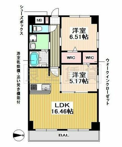 同じ建物の物件間取り写真 - ID:223030660167