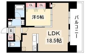 プレサンスロジェ丸の内テラス 1103 ｜ 愛知県名古屋市中区丸の内１丁目（賃貸マンション1LDK・11階・54.78㎡） その2