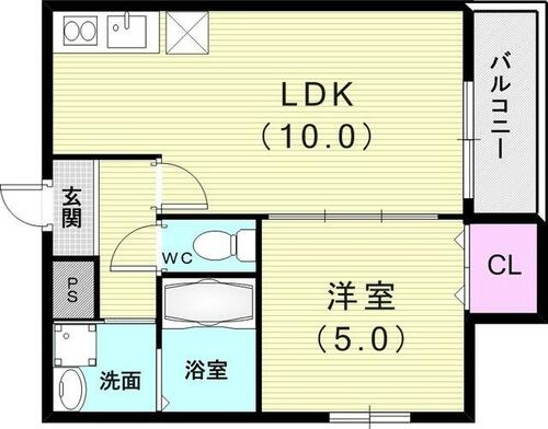 同じ建物の物件間取り写真 - ID:227084140063