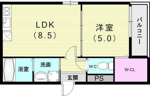 同じ建物の物件間取り写真 - ID:227084140015