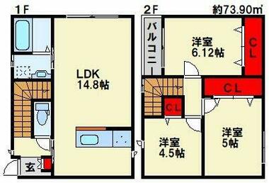 間取り：240039076805