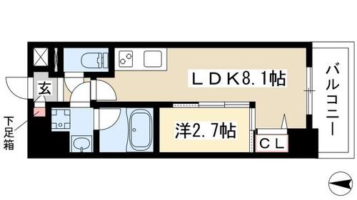 同じ建物の物件間取り写真 - ID:223031813175