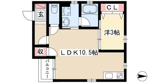 同じ建物の物件間取り写真 - ID:223032401671