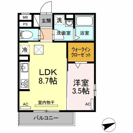 同じ建物の物件間取り写真 - ID:223032401298