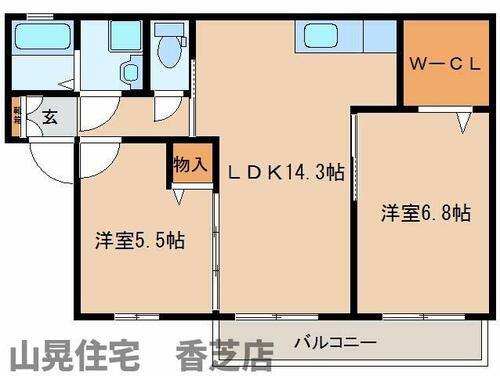 同じ建物の物件間取り写真 - ID:229009039038