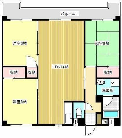 同じ建物の物件間取り写真 - ID:240028584081