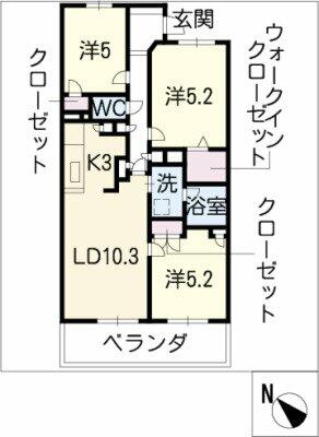 同じ建物の物件間取り写真 - ID:223032373893