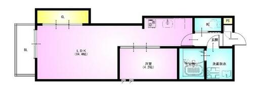 同じ建物の物件間取り写真 - ID:212043007967