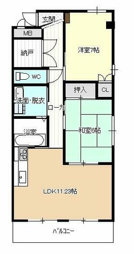 同じ建物の物件間取り写真 - ID:223032347497