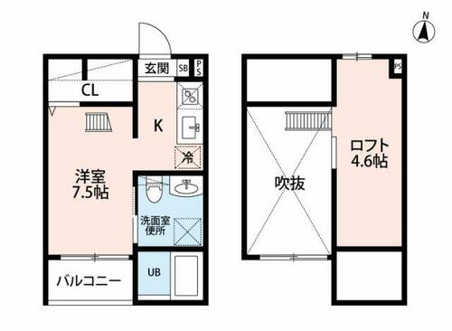 同じ建物の物件間取り写真 - ID:223032357334