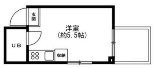 エル久我山｜東京都杉並区久我山３丁目(賃貸マンション1R・2階・13.41㎡)の写真 その2