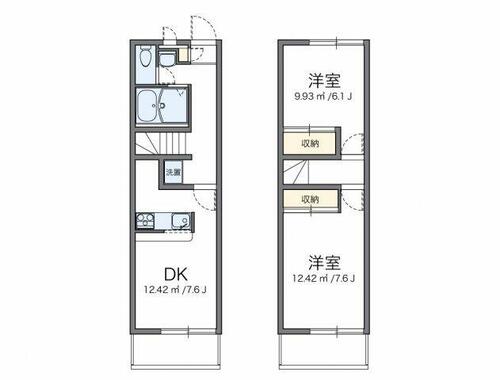 同じ建物の物件間取り写真 - ID:227080740184