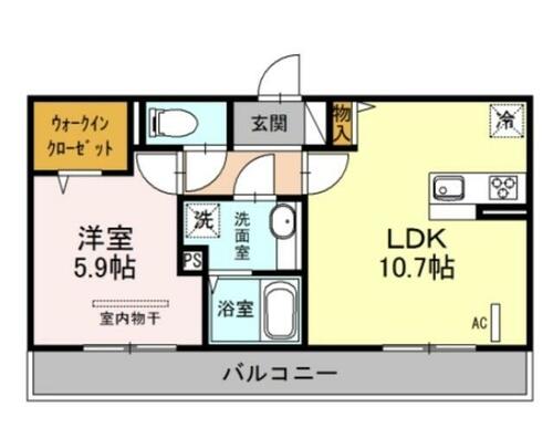 同じ建物の物件間取り写真 - ID:211046408018