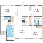 札幌市東区北四十一条東14丁目 3階建 新築のイメージ