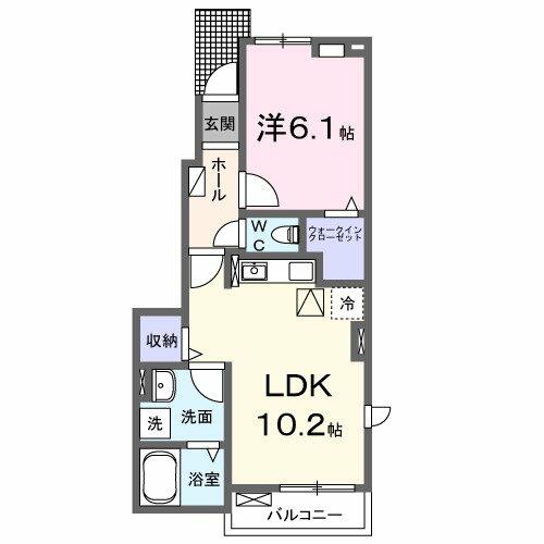 同じ建物の物件間取り写真 - ID:223032336478