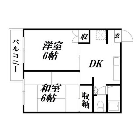 静岡県浜松市中央区伊左地町(賃貸アパート2DK・1階・38.80㎡)の写真 その2