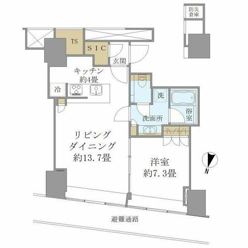 同じ建物の物件間取り写真 - ID:227082102640