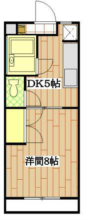 エルドラード 206｜静岡県浜松市中央区半田山５丁目(賃貸マンション1DK・2階・25.92㎡)の写真 その2