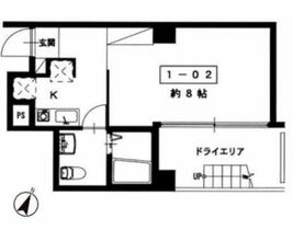 エビデンスモワ 102 ｜ 東京都渋谷区恵比寿西１丁目（賃貸マンション1K・--・25.08㎡） その2