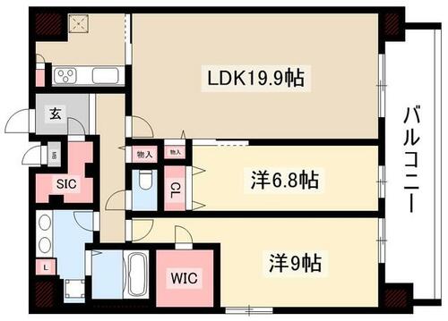 同じ建物の物件間取り写真 - ID:223032358080