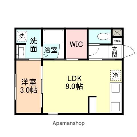 同じ建物の物件間取り写真 - ID:216001978086