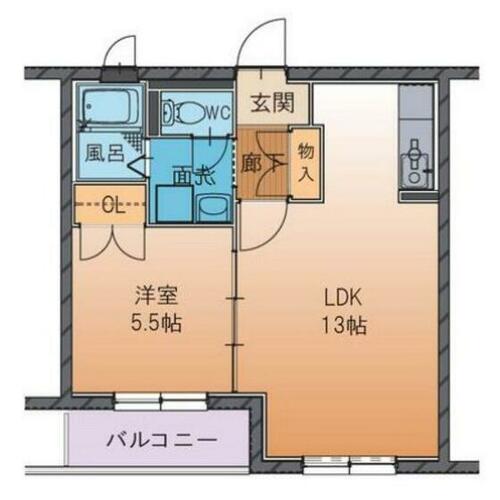 同じ建物の物件間取り写真 - ID:216001932614