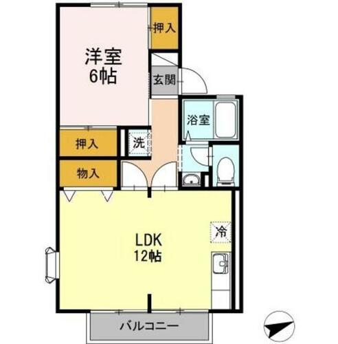 同じ建物の物件間取り写真 - ID:214054699948