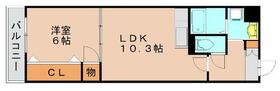 プロスペリテ川上  ｜ 福岡県福岡市博多区比恵町（賃貸マンション1LDK・8階・39.40㎡） その2