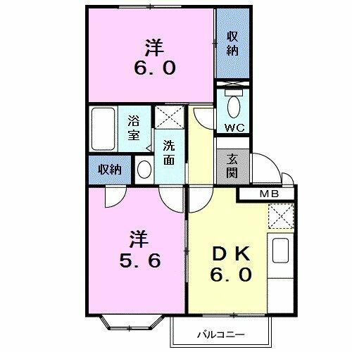 同じ建物の物件間取り写真 - ID:223030940581