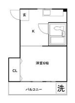 ヴィラＭ 202NS ｜ 東京都中野区弥生町２丁目（賃貸マンション1K・2階・20.00㎡） その2