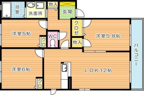 同じ建物の物件間取り写真 - ID:240028422309