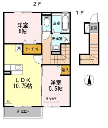 同じ建物の物件間取り写真 - ID:238007091812