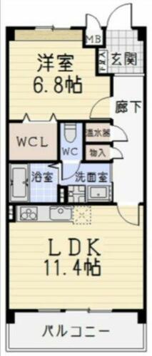 同じ建物の物件間取り写真 - ID:223032347515