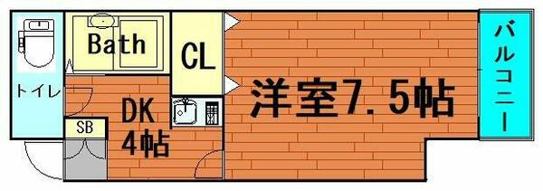 グレース肥後橋｜大阪府大阪市西区江戸堀１丁目(賃貸マンション1K・3階・33.00㎡)の写真 その2