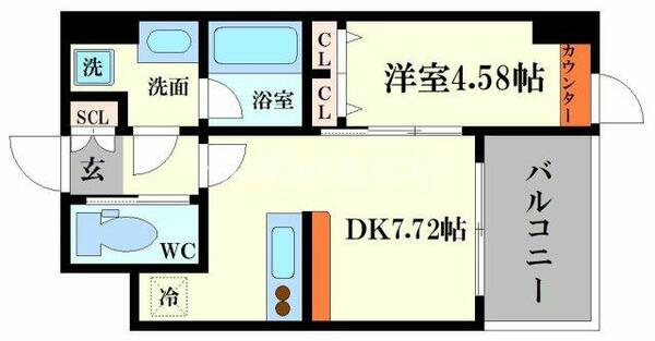 プレジオ難波ＡＳＩＡＮ 1507｜大阪府大阪市浪速区稲荷１丁目(賃貸マンション1DK・15階・31.15㎡)の写真 その2