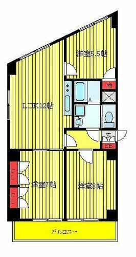 同じ建物の物件間取り写真 - ID:213103073816