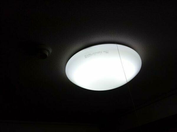 画像11:天井照明器具付き