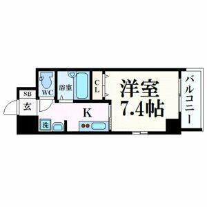 ＧＰ栄本町通り1101の間取り