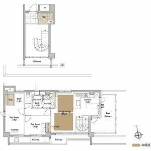 同じ建物の物件間取り写真 - ID:223032347031